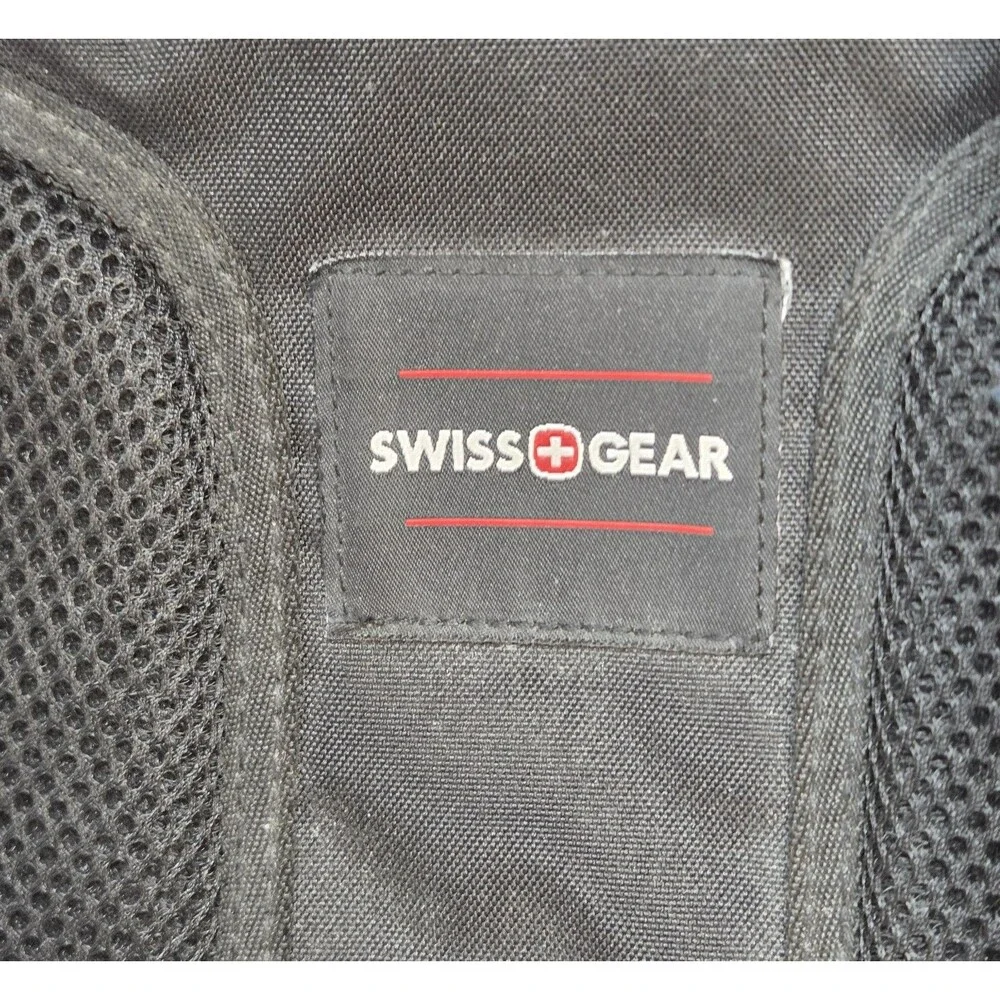 SwissGear Wenger Skyscraper Laptop Backpack Navy Blue Gray Multi Pocket‎ 600726